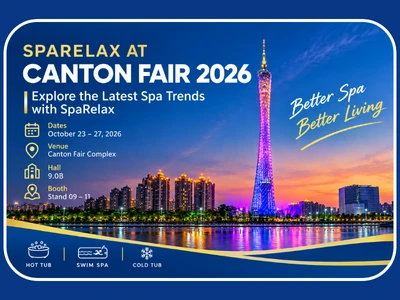 SpaRelax 2026 Kanton Fuarı'nda, Stand 9.0B09-11, Guangzhou
